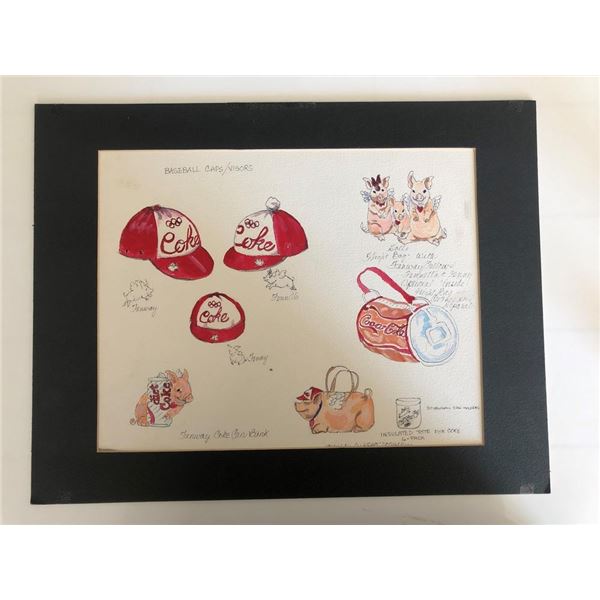 Fenway the Pigasus Original Art - All Heart Designs