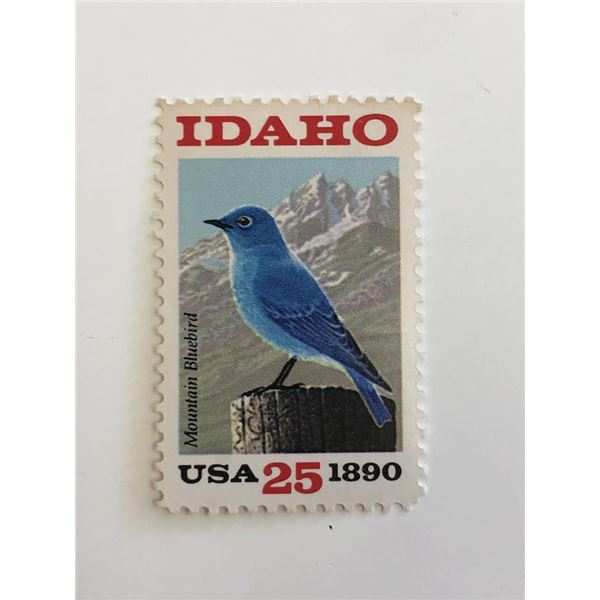 1990 25c Idaho Statehood Stamp
