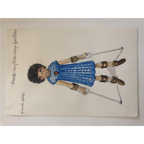 All Heart Designs Special Children Art - Danielle - For Muscular Dystrophy