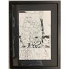Image 1 : Original hand drawn sketch, unknown comic book artist