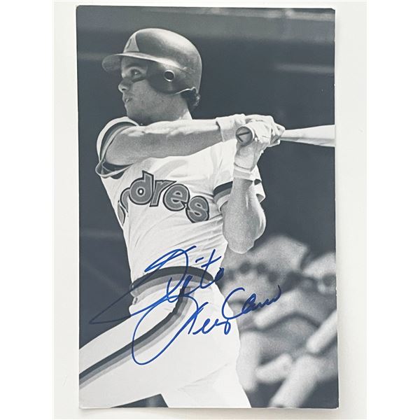 Sixto Lozano signed photo post card