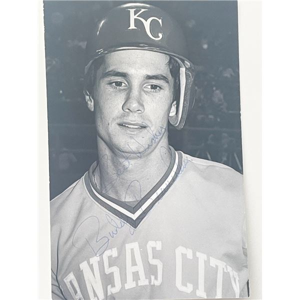 Buddy Biancalana signed photo post card