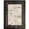 Image 1 : Original hand drawn sketch, unknown comic book artist