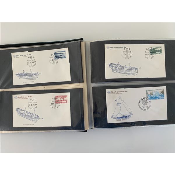 Men, Ships and the Sea foreign First day Cover collection