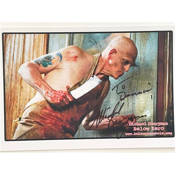 Below Zero Michael Berryman signed photo