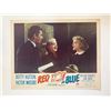 Image 1 : Red, Hot and Blue original 1949 vintage lobby card