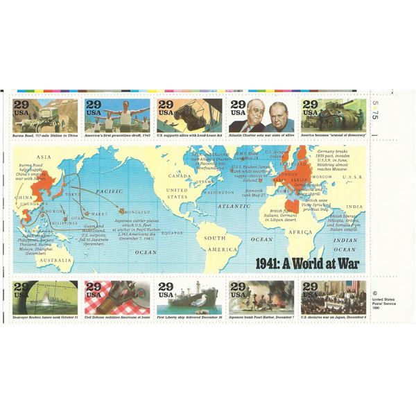 1941: A World at War Stamps