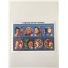 Image 1 : Famous Entertainers Commemorative Stamp Set - St. Vincent