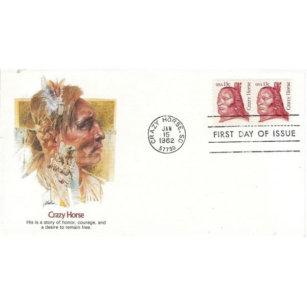 Crazy Horse FDC
