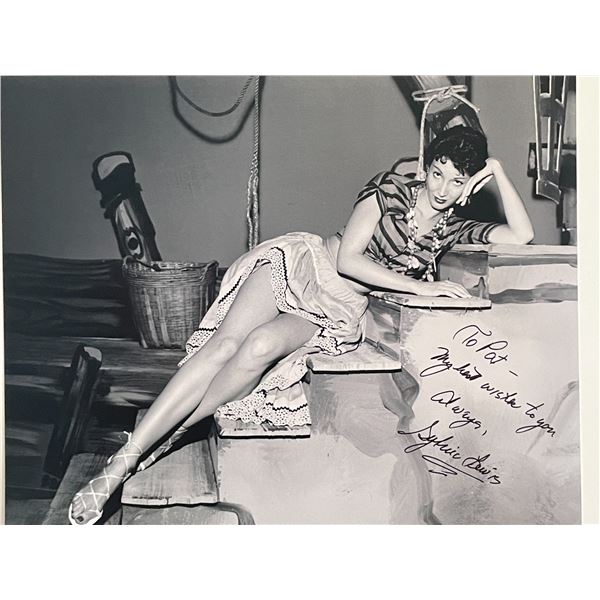 Drums of Tahiti Sylvia Lewis signed photo