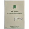Image 1 : Member of Parliament John MacGregor signed note