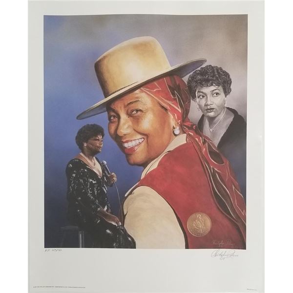 Pearl Bailey Litograph