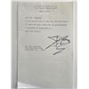 Image 1 : Newspaper columnist Jack Anderson signed note