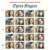 Image 1 : Opera Singers Stamps