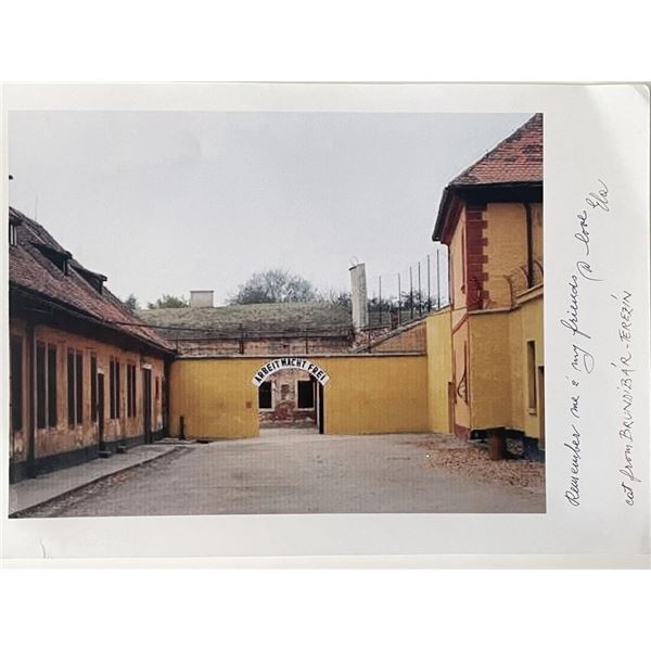 WW2 survivor Ela Weissberger signed photo