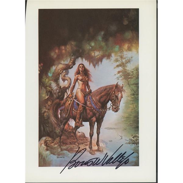 Boris Vallejo signed print