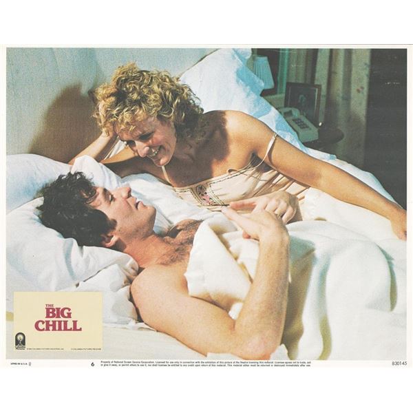 The Big Chill 1983 original vintage lobby card