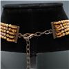 Image 4 : Multi-Strand Beaded Statement Necklace, Amber Tones