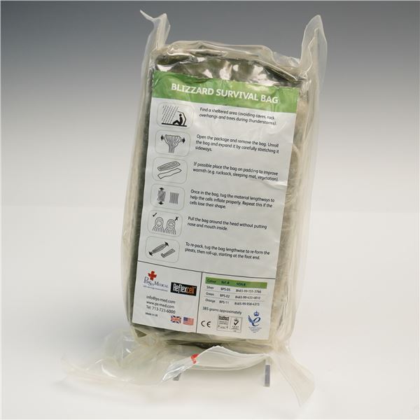 Blizzard Survival Bag by Reflexcell, Sealed