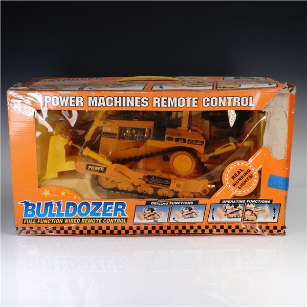 Power Machines Remote Control Bulldozer Toy