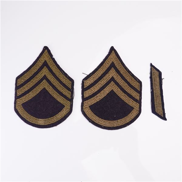 3pc US Army Patch Set