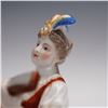 Image 4 : Hand Painted Porcelain Figurine of Lady Musician