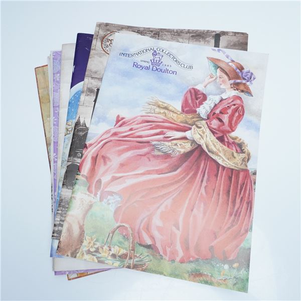 14pc Royal Doulton International Collectors Club Magazines