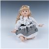 Image 1 : Crying Porcelain Sitting Doll