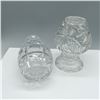 Image 3 : Pair of Crystal Glass Vase and Decanter Set