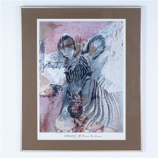 Ann Dillard, Custom Framed Art Poster, Afrique III