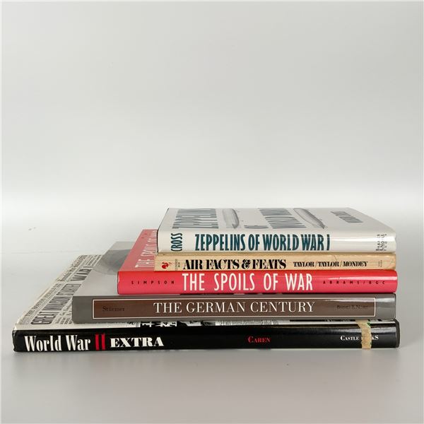 Collection of 5 Books on World War I & II History