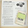Image 2 : Listen & Learn Italian Language Course Vinyl LP Set
