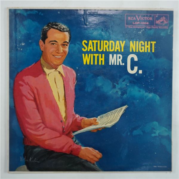 Perry Como Vinyl Record, Saturday Night with Mr. C