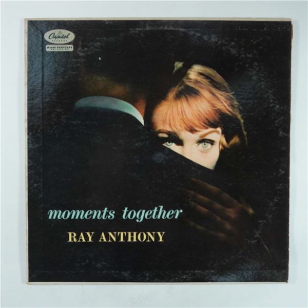 Ray Anthony Moments Together Vinyl LP, Capitol Records T-917