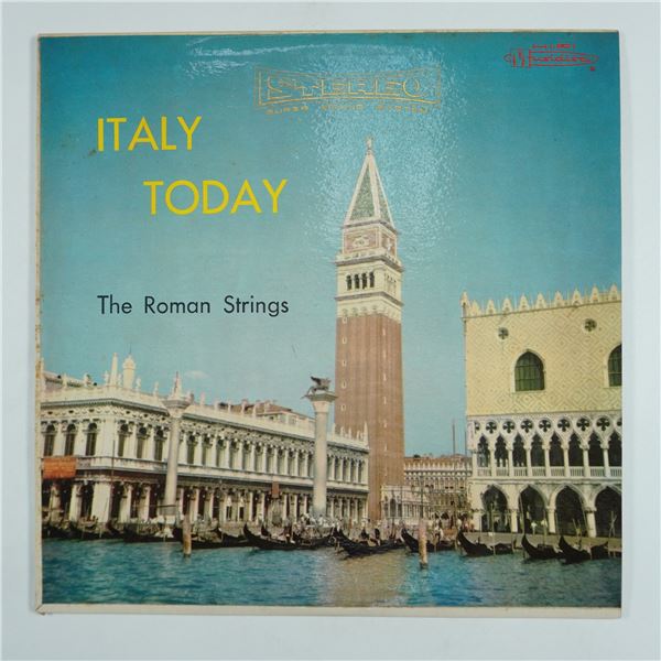 The Roman Strings " Italy Today (1960s), Musidisc MS-16005, Vinyl LP