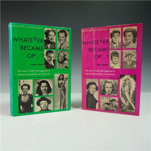 2 Richard Lamparski Books, Whatever Became Of Series