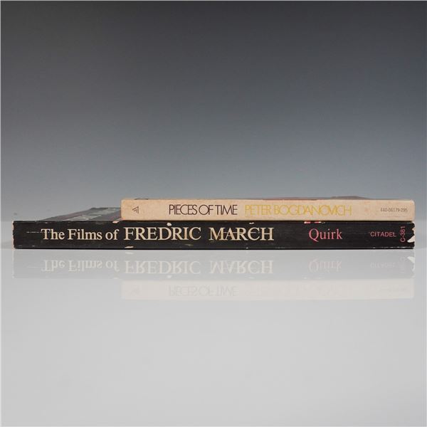 2 Vintage Film Books, Peter Bogdanovich & Fredric March