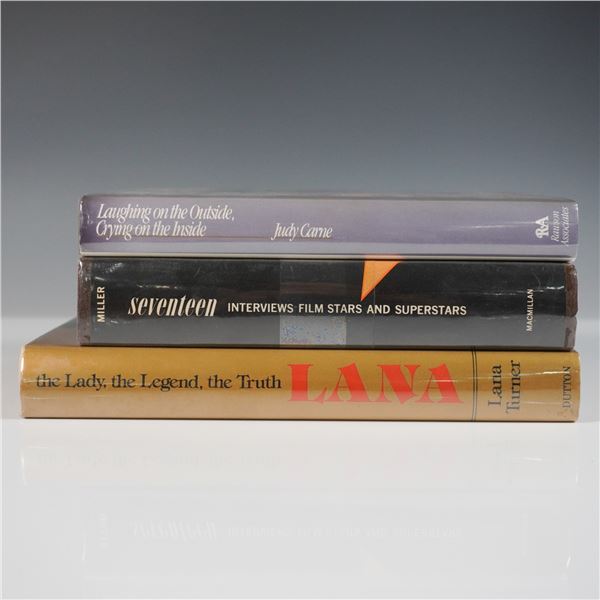 3 Hollywood Biography Books