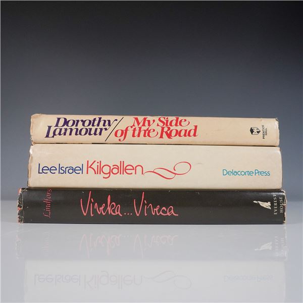 3 Hollywood Biography Books