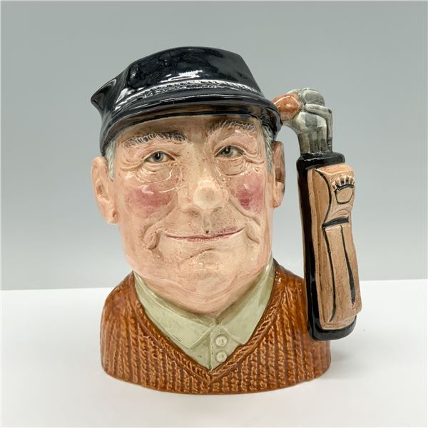 Royal Doulton Large Character Jug, Golfer, D6627