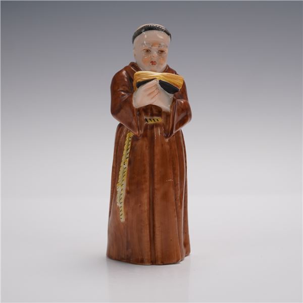 Royal Worcester Porcelain Figural Candle Snuffer, The Friar