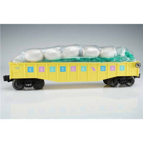Lionel Easter Day Gondola Car with Glitter Eggs 6462-2
