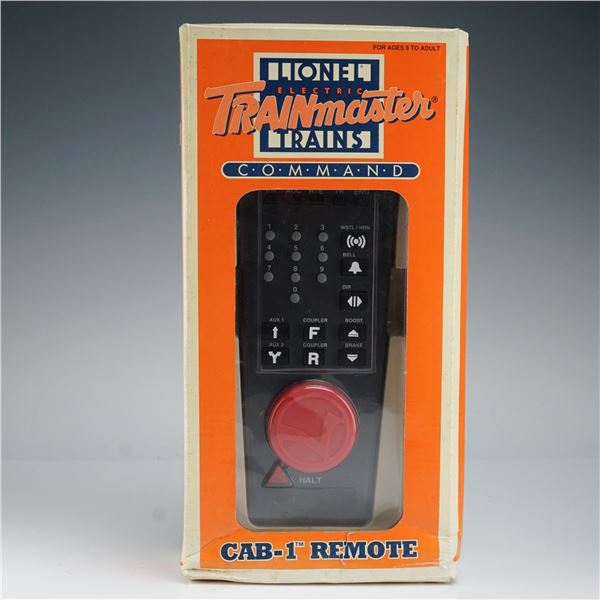 Lionel TrainMaster Command Control CAB-1 Remote with Box
