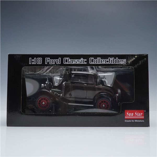 Sun Star 1:18 Die-Cast Model Car, 1931 Ford Model A Coupe