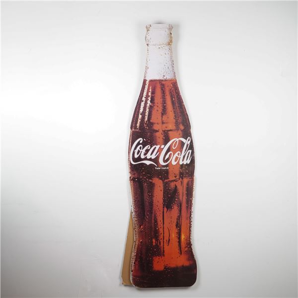 Coca-Cola Bottle-Shaped Cardboard Standee