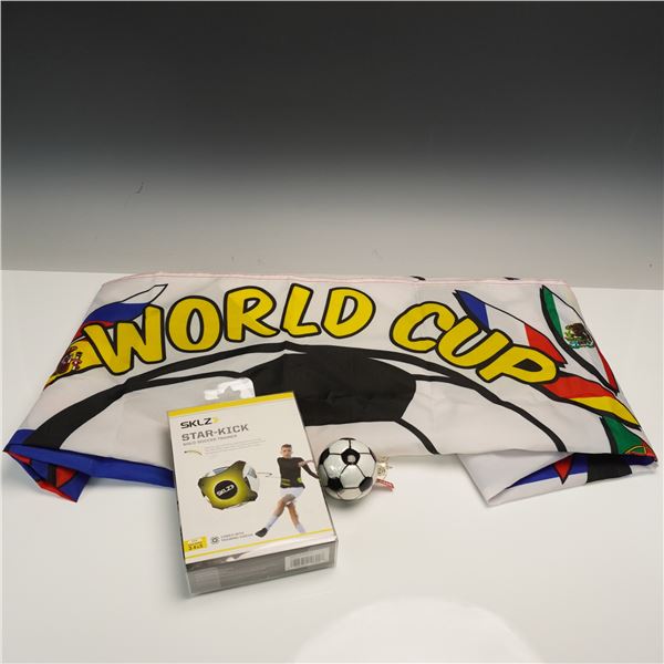 3pc World Cup Banner and Accessories