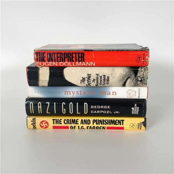 5 Books on Nazi Germany, Espionage, and War Crimes