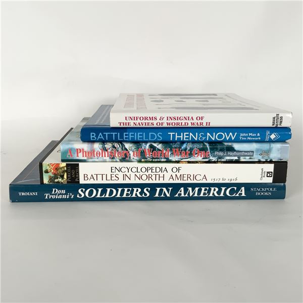5 Military History Books on Battles, Soldiers, and Conflicts