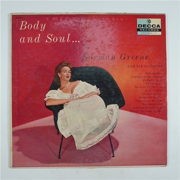 Norman Greene and His Orchestra Vinyl Record, Body and Soul
