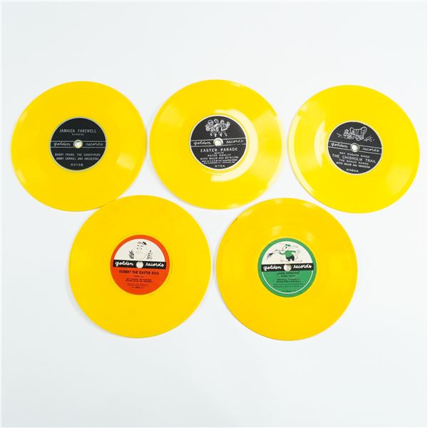 5 Golden Records Children's Vinyl Records